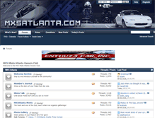 Tablet Screenshot of mx5atlanta.com
